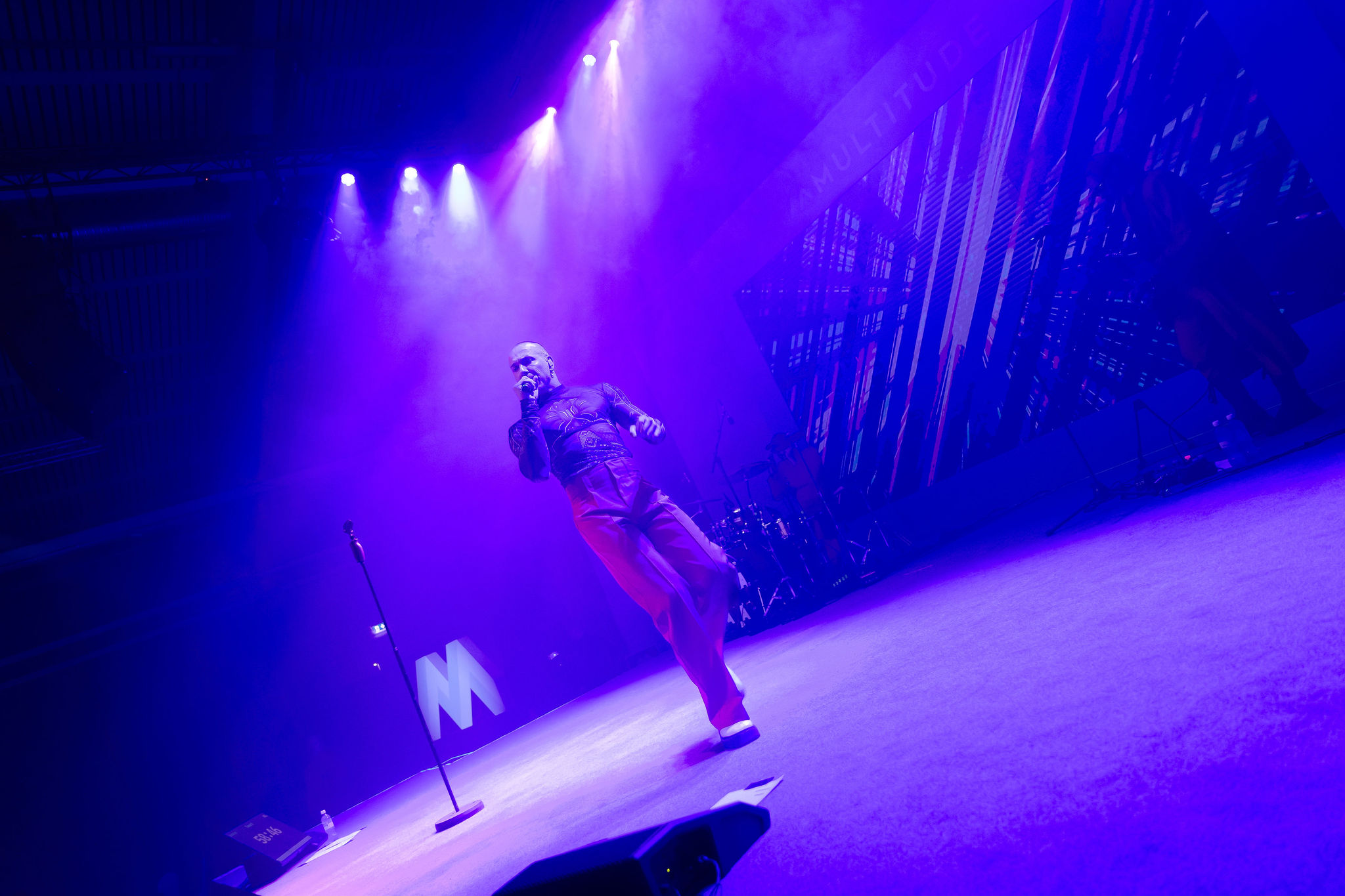 Artists on stage